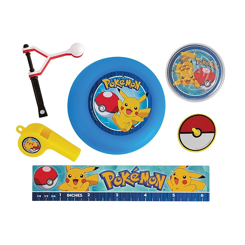 Party City Pokemon Core Favor Pack, Multicolored, 48/Pack (AM398757-NS) image 1