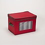 Household Essentials Holiday Champagne Flute Storage Box with 12 Compartments, Red/Green (HH544RED)~#|#~3577762C-2C83-4E2B-9EC4F19AD67E2D09_sc7