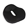 Mind Reader Donut Pillow with Air-Cloud Technology, Black (TAILST-BLK)~#|#~357AD0A8-F632-471A-8129899061006C3A_sc7