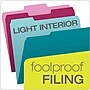 Pendaflex File Folder, 1-Tab, Assorted, Letter Size, Assorted Colors, 100/Box (02315)~#|#~358543D3-5044-4F4E-B0844D7B6F1B81A6_sc7