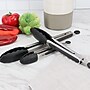 Oster Baldwyn Kitchen Tongs Set, Black, 3 Piece  (935120668M)~#|#~3592E4B2-5EE1-47B4-B115D172B3431A97_sc7