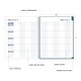 2024-2025 Blue Sky Ditsy Dapple Light 8.5" x 11" Academic Weekly & Monthly Teacher Planner, Plastic Cover, Multicolor~#|#~35939DCF-6C8B-47AE-9649FFED00709A6B_sc7