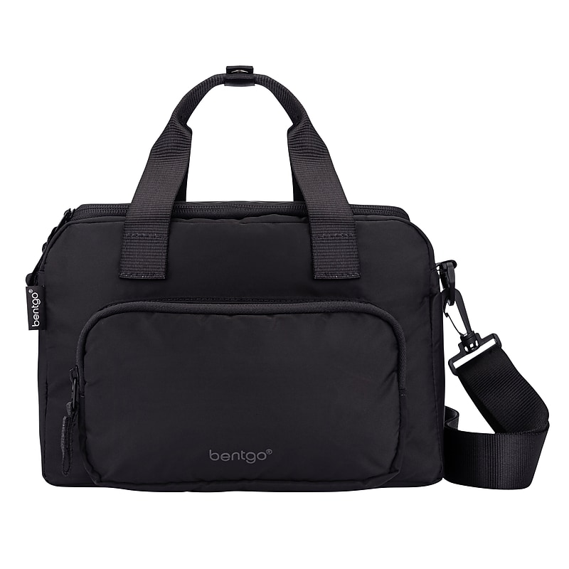 Bentgo Insulated Lunch Bag, Obsidian Charcoal (BGLGBAG-OB) image 1