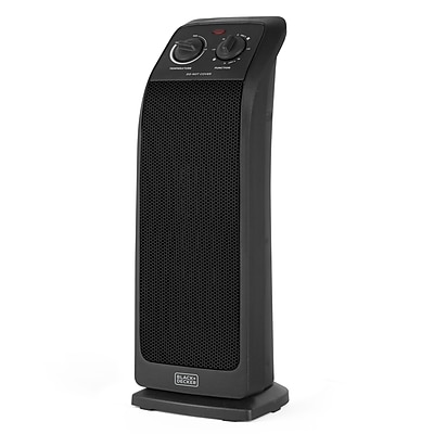Black & Decker Portable Ceramic Electric Tower Heater