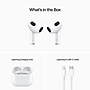 Apple Airpods 3rd Generation Wireless Active Noise Canceling Earbuds, Bluetooth, White (MPNY3LL/A)~#|#~35A82EFF-36BC-4D25-BC1C8DE5C1EFB68D_sc7