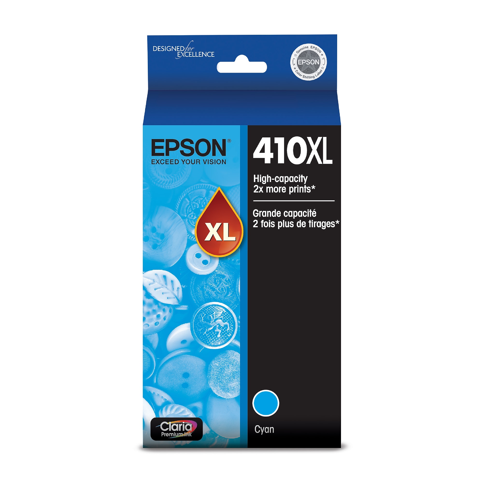 Epson T410XL Cyan High Yield Ink Cartridge   (T410XL220) Sansujyuku sansujyuku.com
