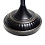 Elegant Designs 71" 1 Light Torchiere Floor Lamp with Marbelized Amber Glass Shade, Restoration Bronze (LF2001-RBZ)~#|#~35B84461-C6BD-41DB-ABBEA738A424C390_sc7