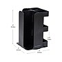 Mind Reader Plastic 8-Compartment Cup and Condiment Carousel Countertop Organizer, Black (CUPOSPIN-BLK)~#|#~35BA930C-37A2-458D-A0F78B177A3CBE11_sc7