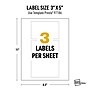 Avery UltraDuty Laser Rectangle Multipurpose Labels, 3" x 5", White, 750 Labels/Box ( 97186)~#|#~35BDBB49-F9CC-4EC3-AEB23C58F66803F5_sc7