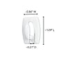 Command Damage Free Mini Hook, 0.5 lb, Clear, 18/Pack (17006CLR-18ES)~#|#~35BEAAAA-94C3-4487-975CF2680C81B490_sc7