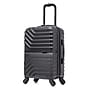 InUSA Aurum 21.65" Hardside Suitcase, 4-Wheeled Spinner, TSA Checkpoint Friendly, Black (IUAUR00S-BLK)~#|#~35C075C8-9446-4F8C-ABB8399DBEF55A48_sc7