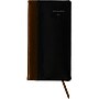 2026 AT-A-GLANCE Fine Diary 3" x 6" Calendar Year Weekly & Monthly Planner, Faux Leather Cover, Black/Brown (74-02-05-26)~#|#~35C7905C-F2F4-4AD3-A39C80C35DE03873_sc7