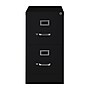 Hirsh Commercial 2-Drawer Vertical File Cabinet, Letter Size, Lockable, 28.375"H x 15"W x 26.5"D, Black (14101)~#|#~35C9D8F0-8BBF-4135-99ED2F73153E78CE_sc7