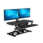VersaDesk PowerPro 36"W Electric Adjustable Standing Desk Converter, Black (SP7643624-00-01)~#|#~35D1C46B-0181-4B2D-81AC1577D25C5E0E_sc7