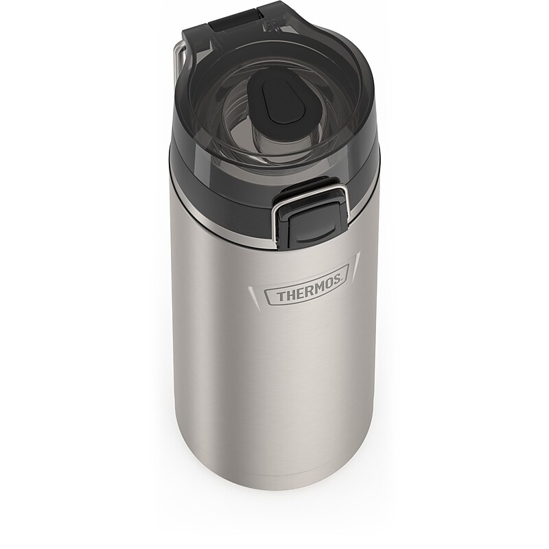 Thermos Icon Stainless Steel Vacuum Insulated Water Bottle, 24 oz., Stainless (EAIS2202MS4) image 1