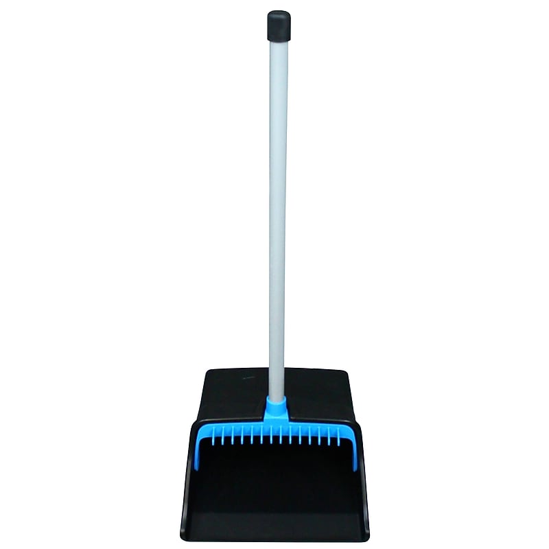 Impact 12" Plastic Lobby Upright Dustpan, Charcoal (IMP22600CS) image 1