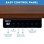 Mount-It! 55"W Electric Adjustable Standing Desk, Brown/White (MI-18062)~#|#~35D80E29-9791-4F83-B2A6634812EC9277_sc7