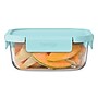 Bentgo Leak-Proof Glass Food Storage Container, 37.2 oz. (BGPLGLSQ1-SA)~#|#~35D872D5-1B2F-4057-893E2FCFC4F8A110_sc7