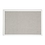 U Brands Linen Bulletin Board, White Frame, 30" x 20" (7081U00-01)~#|#~35D8DF64-F968-4711-84931BC6A1E989C0_sc7