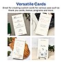 Avery Integrated Cards, 6" x 11", Matte Ivory, 25/Pack (95280)~#|#~35E5CDF7-4F95-4481-B2008B40F4CCF8AD_sc7