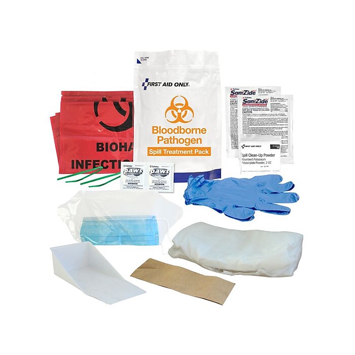 First Aid Only 15-Piece Blood-Borne Pathogen Treatment Pack (91169