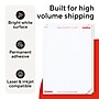 Staples 3-1/2" x 5" Shipping Labels, Bright White – Printable Laser & Inkjet Labels for Packages and Mailing~#|#~35EA2C04-51CC-4C46-8B76F49F638B4956_sc7