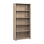 Bush Furniture Cabot 66"H 5-Shelf Bookcase with Adjustable Shelves, Ash Gray (WC31266)~#|#~35F4502F-EF37-4FF6-8C72D2E081822C8C_sc7