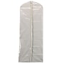 Household Essentials Canvas Gown Protector Bag with Clear Front, Cream (HH311395)~#|#~35F4A832-EF2A-462D-859D23CCF16603F6_sc7