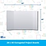 Flipside Corrugated Project Board, 28" x 40", White, 18/Carton (30028-18)~#|#~35F7DD3E-6E31-4589-A8D9B1A2766256B0_sc7