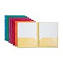 Staples 2-Pocket Plastic Presentation Folder, Each (ST55095-CC)~#|#~35FB8328-9631-401F-8190624086B34716_sc7