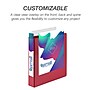 Samsill Durable 1.5" View Binders, D-Ring, Made in USA, Black, Blue, Red, Green, 4/Pack (MP46458)~#|#~35FD10DA-D8A0-4B41-8F162134F327EFA0_sc7