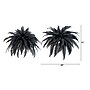 Nearly Natural Artificial Halloween Black Boston Fern - Set of 2, 48", 2/Set (P2198-S2)~#|#~360243C9-9ED0-46A5-91FB59D1F6A23F00_sc7