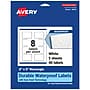 Avery Laser/Inkjet Rectangle Durable Waterproof Labels, 2" x 3", White, 40 Labels/Pack (7278236559)~#|#~3602FA5A-7255-43F0-99B14943ACFBE291_sc7