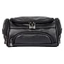 Karla Hanson 9.4" Faux Leather Toiletry Bag, Water Resistant, Black (60133BLACK)~#|#~3606ADD8-B331-4443-9047FDB0D46039A5_sc7