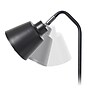 Simple Designs Sleek Essentials LED Desk Lamp, 16", with USB Ports, Black (LD1071-BLK)~#|#~360BD2B6-4620-4842-A80FA08FEE2D8C1A_sc7