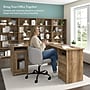 Bush Furniture Cabot 60"W Wood L-Shaped Computer Desk, Reclaimed Pine (WC31530K)~#|#~361364C1-D6B8-45EA-B54D1014C3A02D9D_sc7