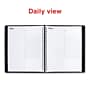 Staples 7" x 8.75" Undated Daily Planner, Black (ST60461-24)~#|#~361AFF66-6B9F-407B-9E0A4DDD3377B23C_sc7