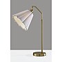 Adesso Lyra 26" Incandescent Table Lamp, Antique Brass/White (2607-21)~#|#~36254B7E-AAA2-4312-9819E1AE5856C252_sc7