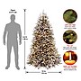 National Tree Company Snowy Dunhill Fir Artificial Christmas Tree (DUF-300-65)~#|#~362C865D-DA68-4C1A-A7B35858899B0810_sc7