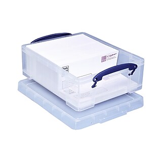 Really Useful Box 11.6 Quart Storage Box with Latching Lid
