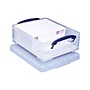 Really Useful Box 8.56 Quart Storage Box with Latching Lid, Plastic, Clear (8.1L CL)~#|#~3633816B-B5D0-4FE6-A89FCBABC9470F1B_sc7