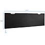 Mount-It! 15"H x 42"W Under Desk Privacy Panel with Mesh Storage Pockets, Black (MI-7250)~#|#~36356AAB-7CC0-4790-9D1E0E3BF7588556_sc7