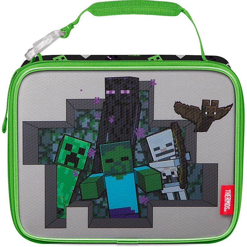 Thermos Kids Minecraft Insulated Lunch Bag, Multicolored (K225055006ST) image 1