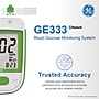 GE GE333 Blood Glucose Test Strips, White, 50 Strips/Pack (GE333TS)~#|#~36378607-B08B-44AC-AA93967B3E16CEC3_sc7