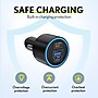 Overtime A60 130W 3-Port USB-C and USB-A Car Phone Charger, Black (OCA60BK)~#|#~363B80C4-7358-46BD-823BAC87856BFFF0_sc7