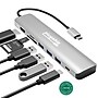 Plugable 7-in-1 USB-C Hub Multiport Adapter, Silver (USBC-7IN1)~#|#~363C9F28-2737-4090-93B30F273FE8004E_sc7