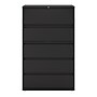 Staples HL8000 Commercial 5 File Drawers Lateral File Cabinet, Locking, Black, Letter/Legal, 42"W (21748D)~#|#~3642A3D5-6187-471A-B8090A44882231BA_sc7
