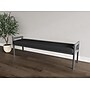 Lesro Weston 3-Seat Bench, Open House Graphite/Pewter (WS3001.WPW-01OHGP)~#|#~3643001D-4231-4F32-AA889866F79CC619_sc7