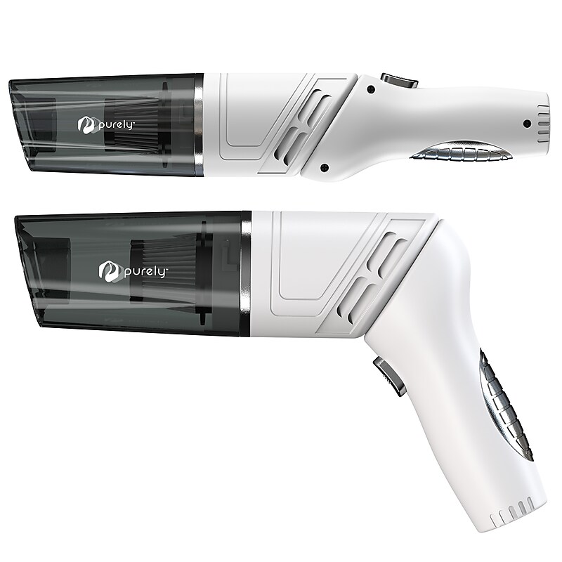 Purely C50 70W Small Portable Wireless Vacuum Cleaner Air Duster, Black (PKBVC50) image 1