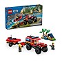 LEGO City 4x4 Fire Truck with Rescue Boat, 301 Pieces (60412)~#|#~364614AB-83DF-43A6-8D25D04AF7F2BA4F_sc7